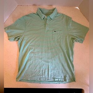 COPY - Vineyard Vines Men’s Large Classic Fit Cotton Polo Shirt! Soft. Mint Gre…